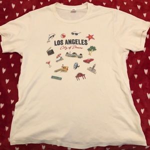 RE/DONE Los Angeles graphic women’s tshirt